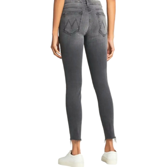 MOTHER - Looker Ankle Fray Jeans- Huntress, Gray Wash, Sold on Revolve - Picture 2 of 16